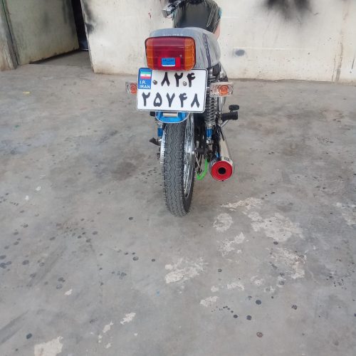 موتور سیکلت پیشتاز 125 مدل 95پلاک جدید 824