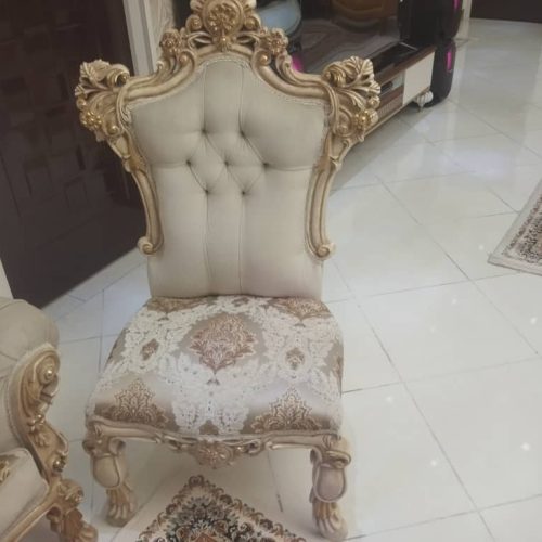 مبل سلطنتی هفت نفره  در حد نو