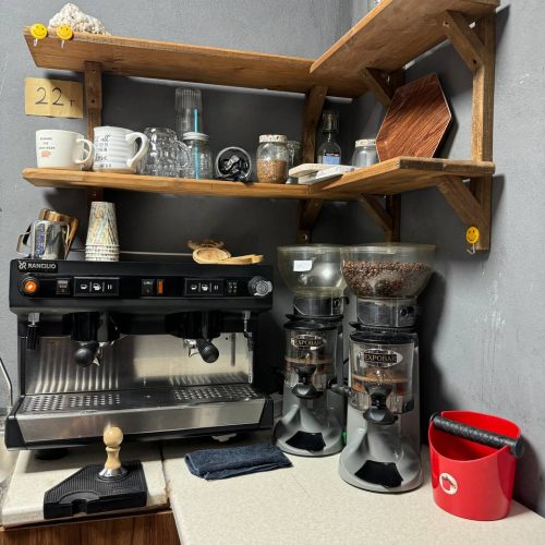 دستگاه اسپرسو ساز صنعتی با دو عدد آسیاب قهوه