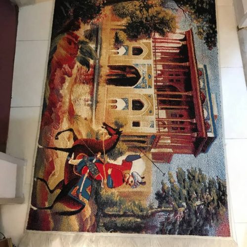 فرش و کنار فرش زیبا