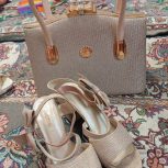 کیف و کفش زنانه مجلسی سایز 39