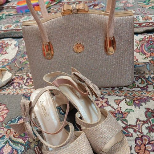 کیف و کفش زنانه مجلسی سایز 39