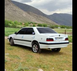 پارس سال مدل90شاسی جلووعقب پلمپ صندق عقب یک لکه رنگ وگلگیرجلوسمت راست یک کف دست رنگ دارند مابقی بدون رنگ