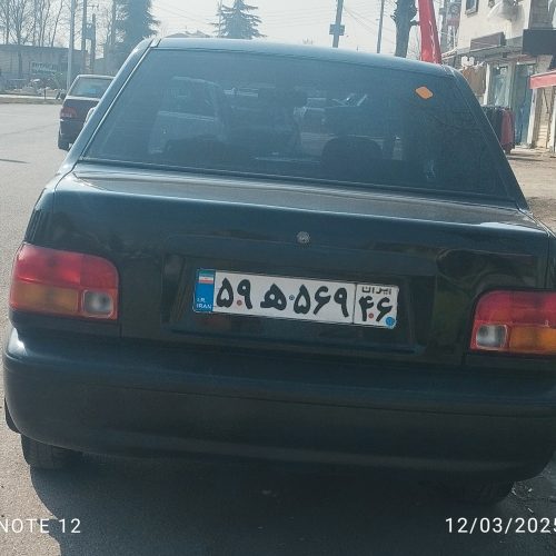 پراید صبا مشکی مدل 83