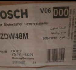 ماشین ظرفشویی بوش سری 8 ..اصل آلمان 14نفره