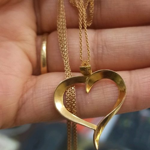 پلاک و زنجیر طلا