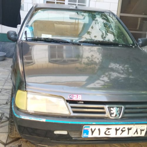 پژو مدل 87 دوگانه سوز سی‌ان‌جی