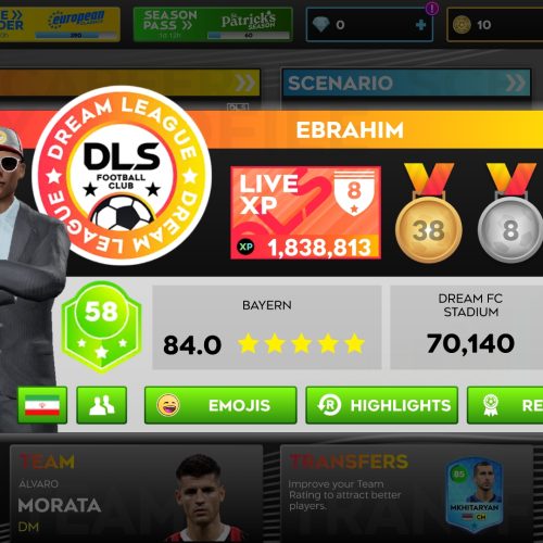 اکانت دریم لیگ 2025