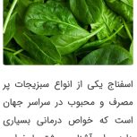 اسفناج تازه فوری