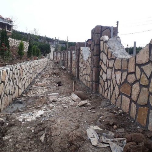 اجرای سنگ لاشه فروش سنگ لاشه