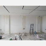 گچ کاری انجام میشود