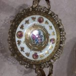 ظروف پذیرایی میوه و شیرینی خوری برنز