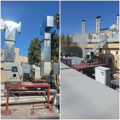 ساخت و  کانال کولر کانالهای صنعتی هواساز ساخت هود ساخت آبچک فلزی قلاشینگ