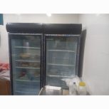 دو دستگاه یخچال و فریزر ویترینی