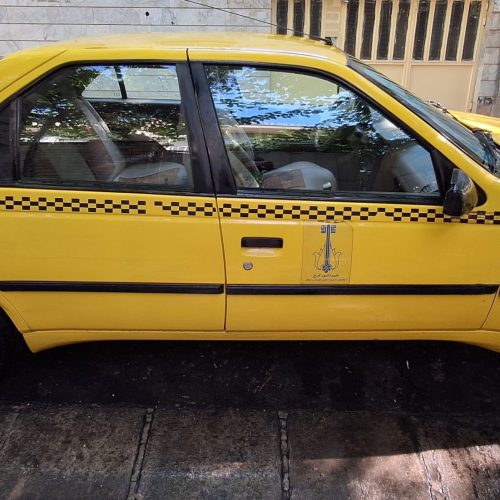 تاکسی مدل 1396 با خط چهار راه طالقانی