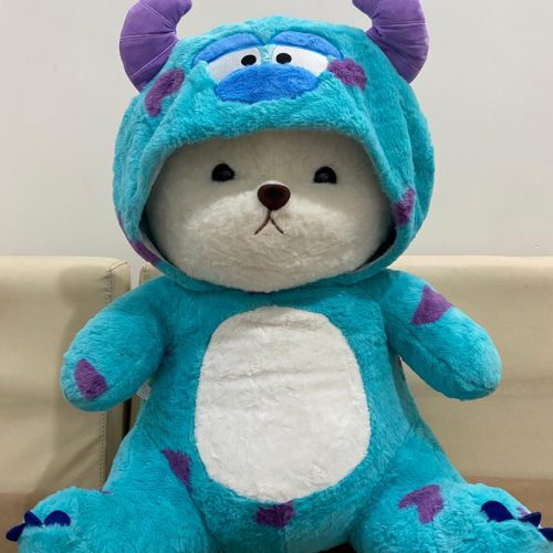 عروسک خرس با لباس سالیوان