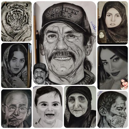 سفارش طراحی سیاه قلم