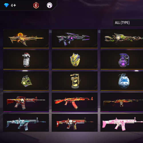 اکانت فری فایر 300