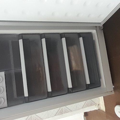 یخچال الکتر استیل بیدونی برفک