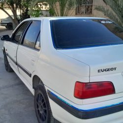 پژو پارس سفید مدل 98