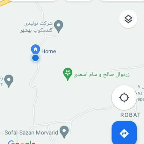 فروش زمین 1000متری تک برگ سند در بهشهر