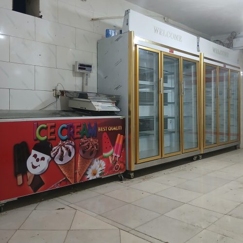 یخچال فروشگاه وترازو