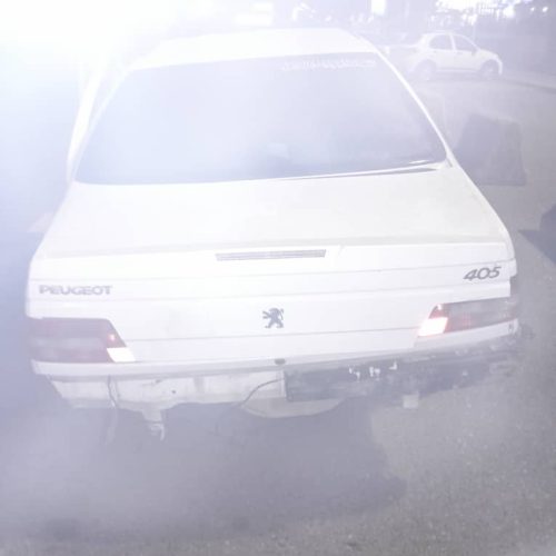پژو 405slx.تصادفی
