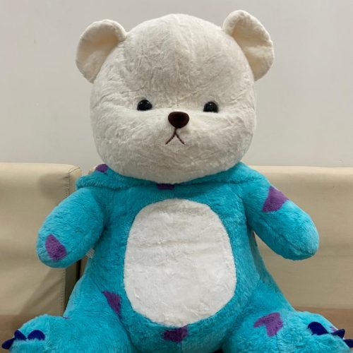 عروسک خرس با لباس سالیوان