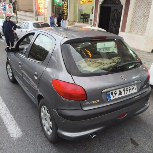 پژو 206 مدل 87 تیپ دو