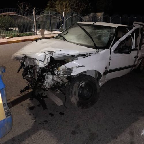 پژو 405slx.تصادفی