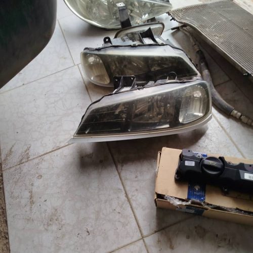 چراغ جلو پارس سفارشی فابریک و 206 رادیات کولر مه شکن