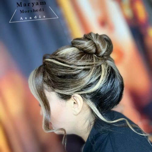 رنگ و مش . میکاپ و شنیون . پروتئین تراپی و کراتین . احیا . بافتمو