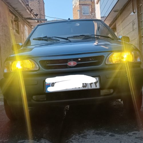 پراید مدل 88 رنگ اطلسی شاسی سالم دوگانه شرکتی