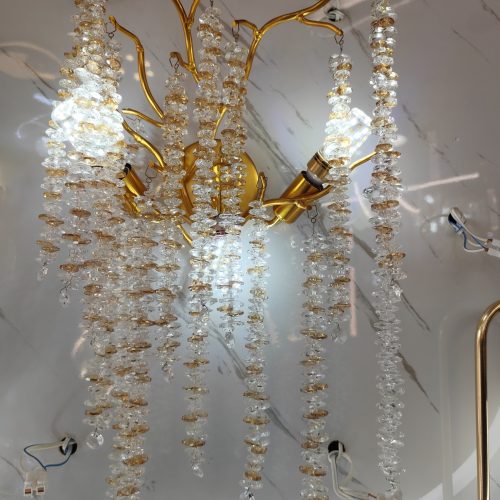 لوستر دیوارکوب و چراغ آویز وارداتی