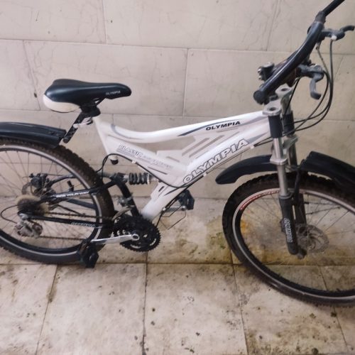 دوچرخه اولمپیا 26 Olympia رنگ سفید و مشکی