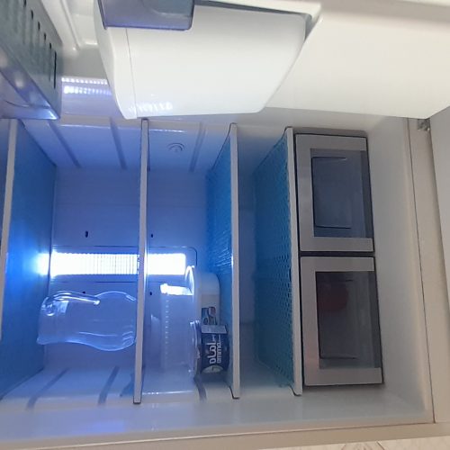 یخچال الکتر استیل بیدونی برفک