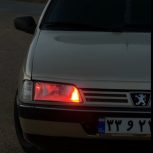 پژو 405مدل 83 رنگ بژ دور رنگ