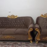 مبل 7 نفره به همراه بوفه سالم