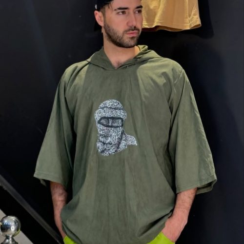 تیشرت کلاه دار لش   تکی به قیمت عمده