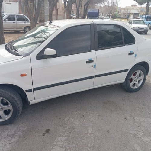 سمند بدون خط وخش