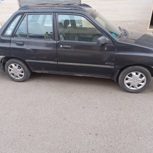 پراید دوگانه سوز مشکی مدل 82