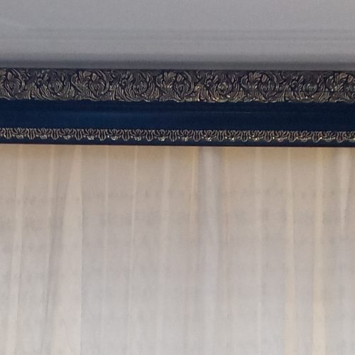 فروش پرده تور همراه با آستر و کتیبه