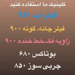 ترزیقات تخصصی لب و گونه و چونه