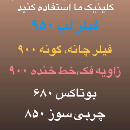 ترزیقات تخصصی لب و گونه و چونه