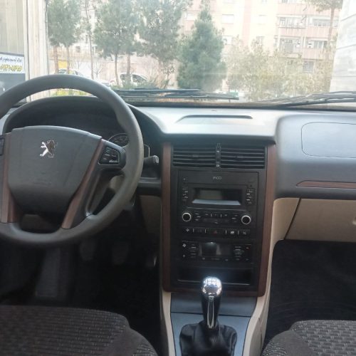 پژو پارس سفید مدل 99