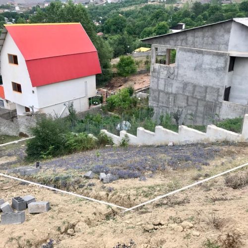 زمین داخل بافت در روستای توریستی لنگر