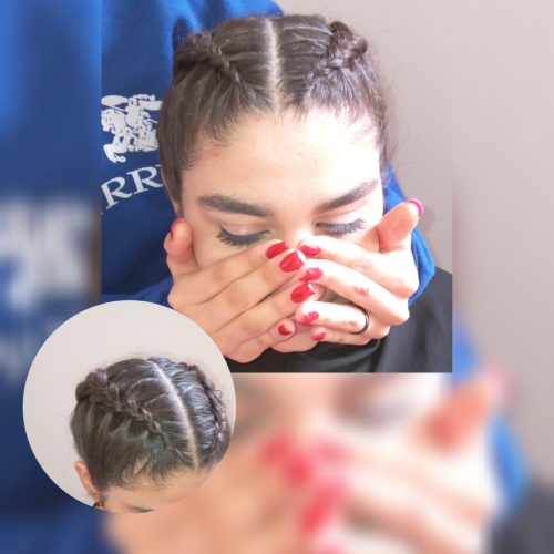 مدل برای بافت مو