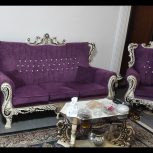 مبل 8نفره،  میزنهار خوری 8نفره،  میزTv،  ساعت ایستاده،  بوفه
