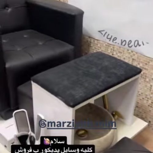فروش کلی وسایل پدیکور 3ماه کارشده