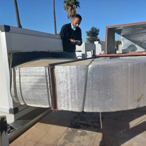 ساخت و  کانال کولر کانالهای صنعتی هواساز ساخت هود ساخت آبچک فلزی قلاشینگ